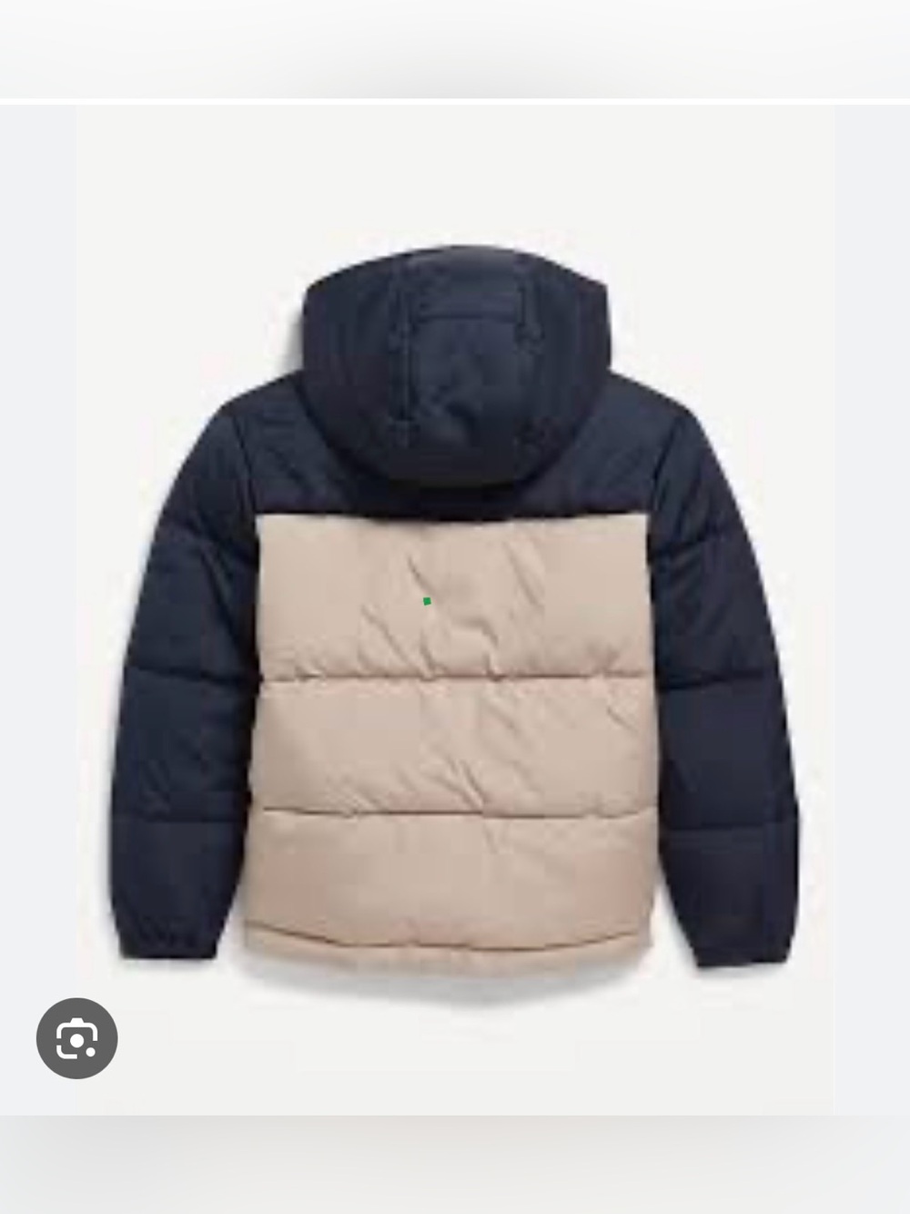 Water-Resistant Quilted Puffer Jacket for Boys size 6/7